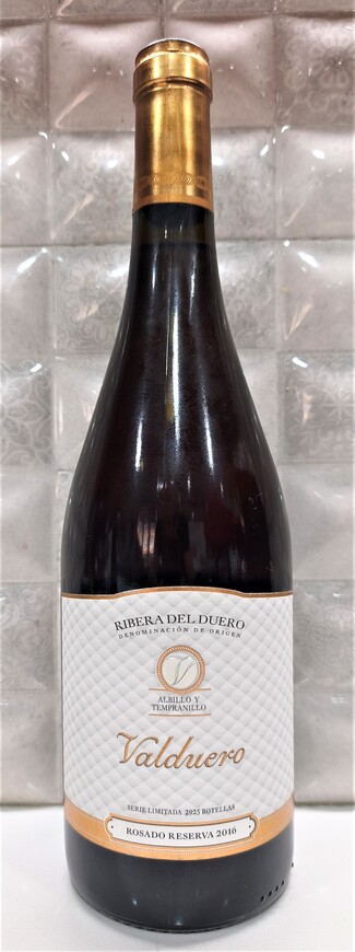 Valduero rosado reserva 2016