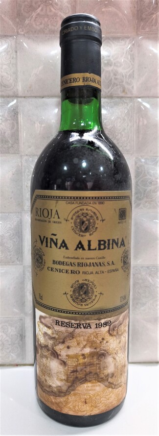 Viña Albina reserva 1982