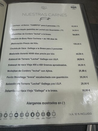carta carnes