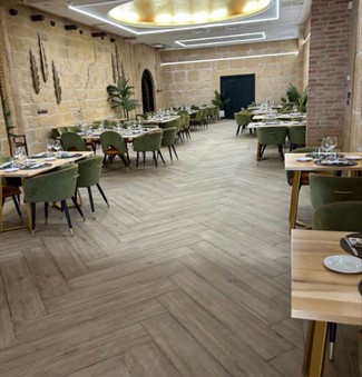 El comedor donde almorzamos.