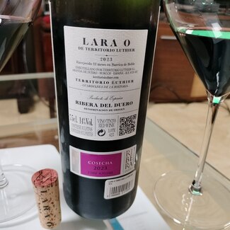 Lara O Territorio Luthier Edición Limitada Cosecha 2023, DO Ribera del DUero