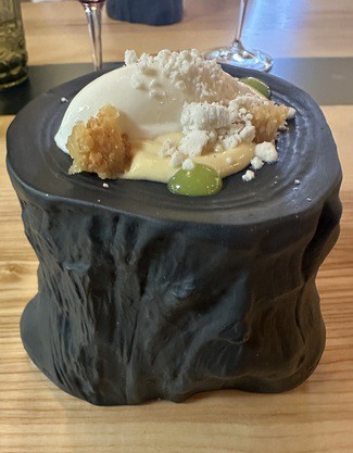 Crema inglesa de tomillo limonero