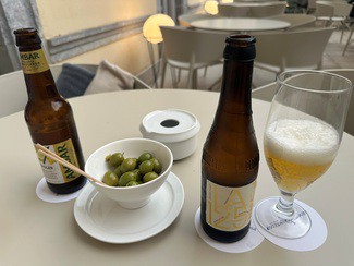 aperitivo y bebidas