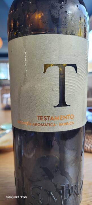 Testamento Malvasia aromatica DO Arona 2024