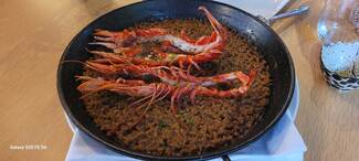 Arroe con carabineros de la Santa