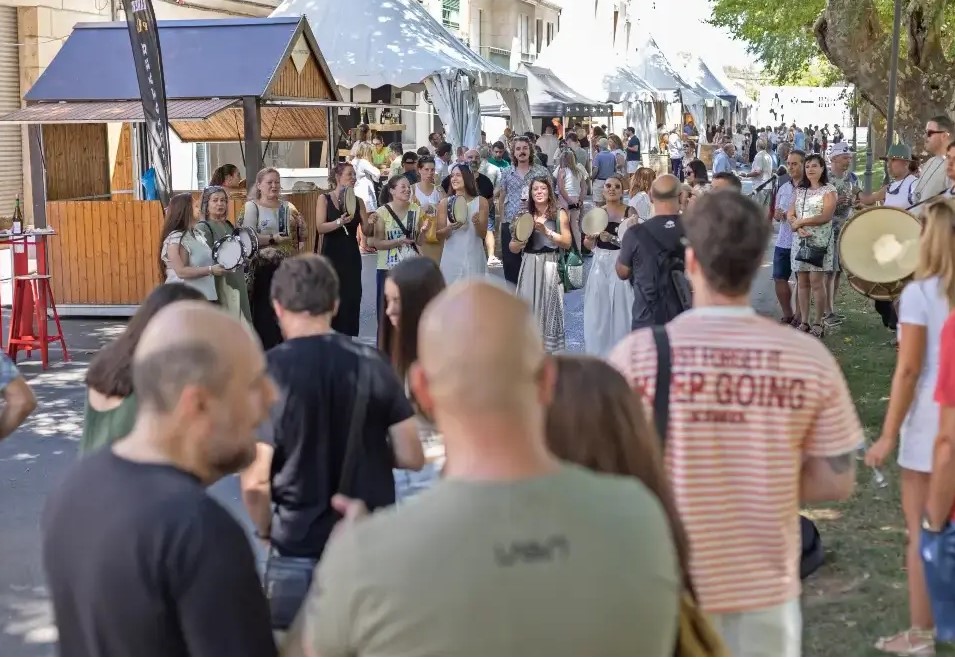 La feria del vino de Monterrei firma su edición más exitosa con más de 36.000 degustaciones vendidas