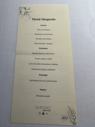 menú