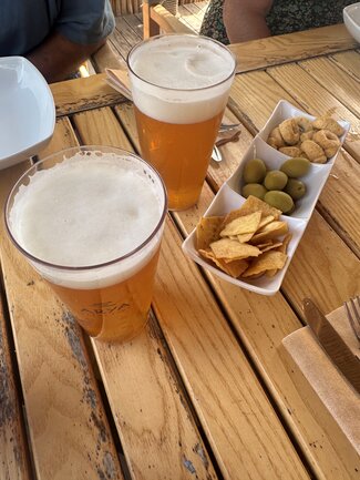 aperitivo y bebidas