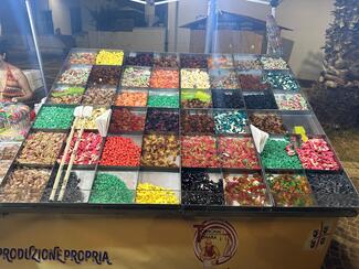 golosinas del mercadillo
