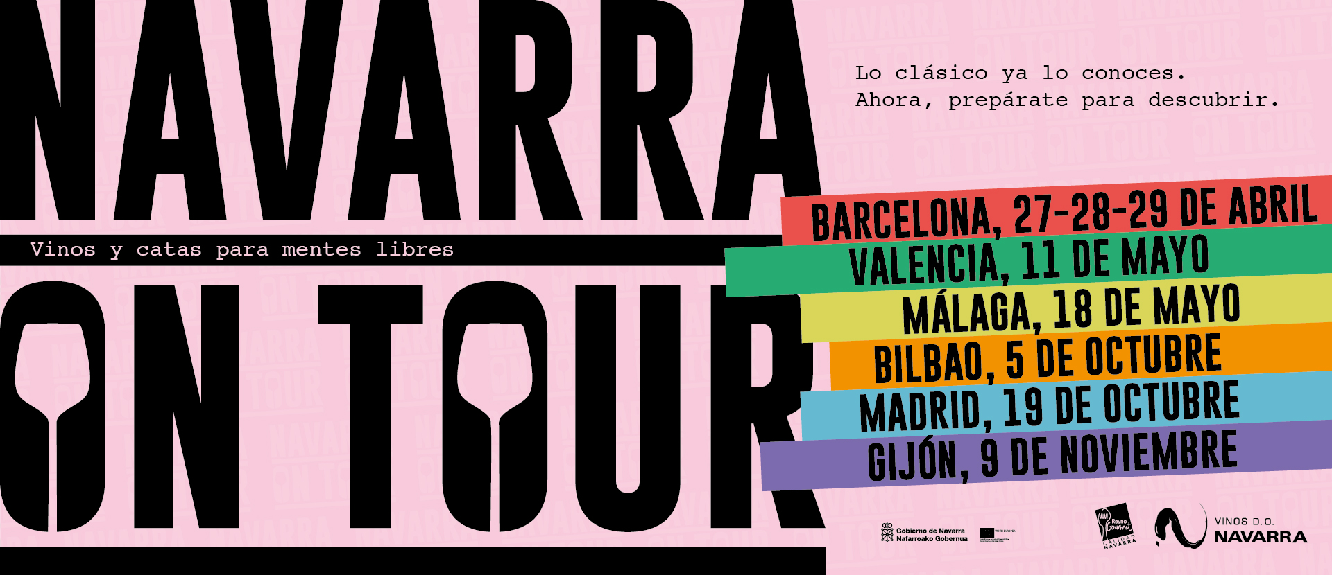 Regresa “Navarra On Tour”, vinos y catas para mentes libres.