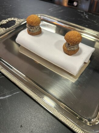 aperitivo en cocina