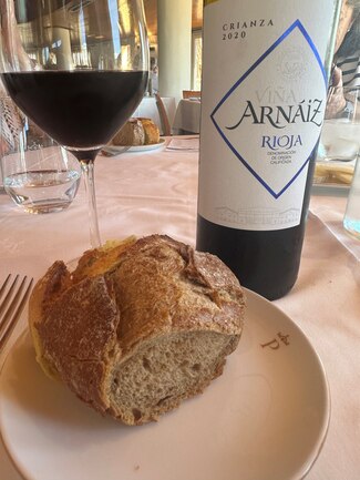 vino y pan