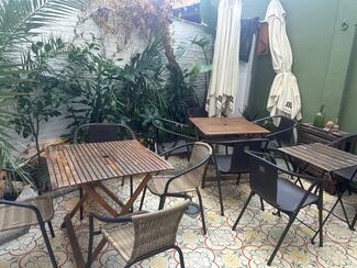 terraza interior