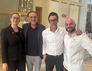 El cava de Requena destaca en la alta gastronomía de Madrid con Quique Dacosta