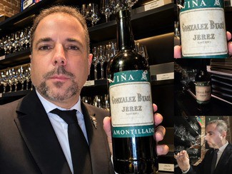 González Byass AB Botella de Amontillado de los años 80 S/A