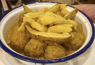 Albóndigas mozárabes