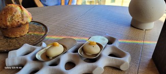 Crackers, aperitivos y petits fours